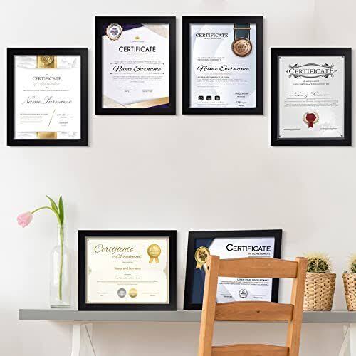wall hanging certificate frame for awards and documents in Pakistan.