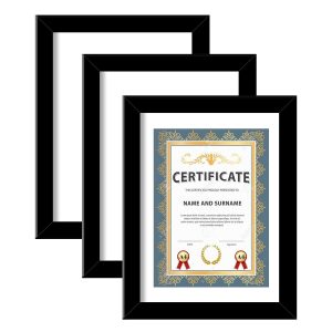 A4 wall hanging photo frame in Pakistan for certificates, photos, and artwork.
