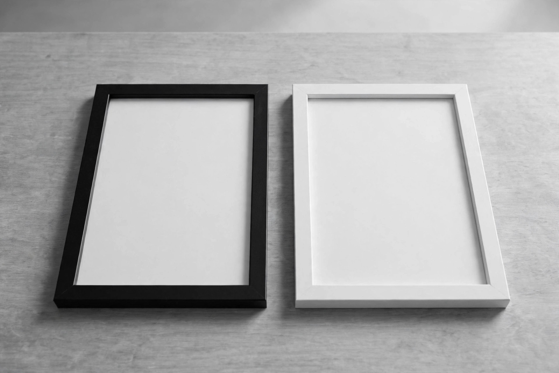 Black and white photo frames for home and office