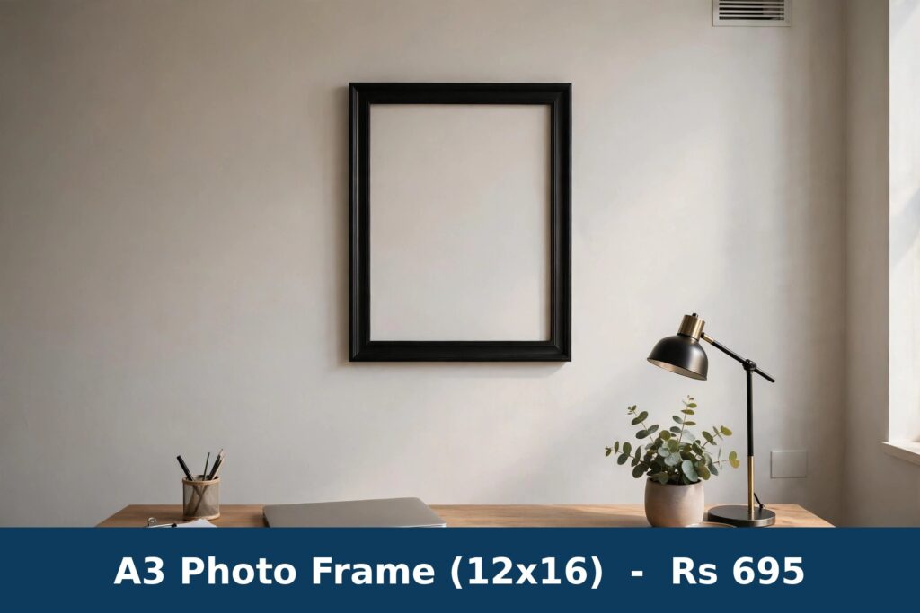 A3 photo frame 12x16 in office